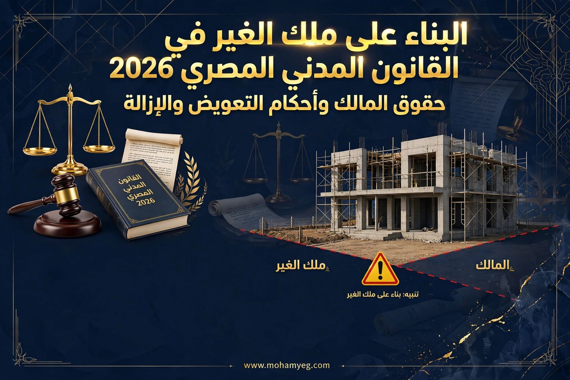 binaa melk gheir 2026